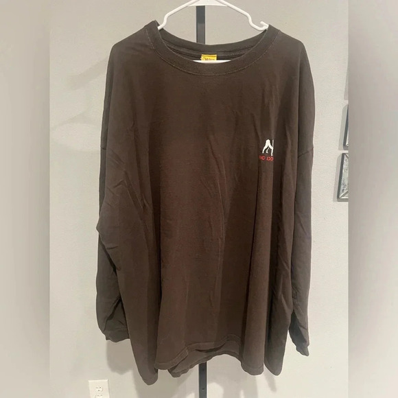 Big Dogs Santa Barbara Faded Brown Long Sleeve Shirt Mens Size 5X‎ - Picture 2 of 8